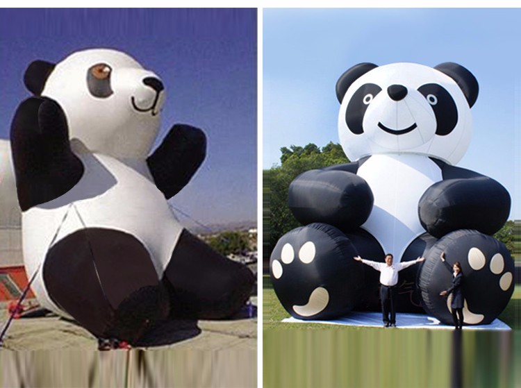 沙坪坝熊猫固定吉祥物